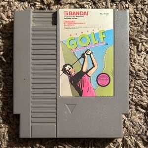 Nintendo Bandai Golf Challenge Pebble Beach - Gray